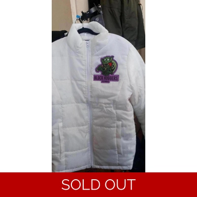 Block Huggers Clothing Womens lightweight embroidered patch Jacket